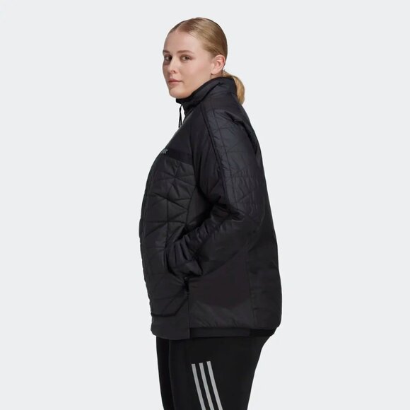 adidas Terrex Women's Multi Insulated Puffer Jacket Black 4XL $160 Value - Picture 2 of 11